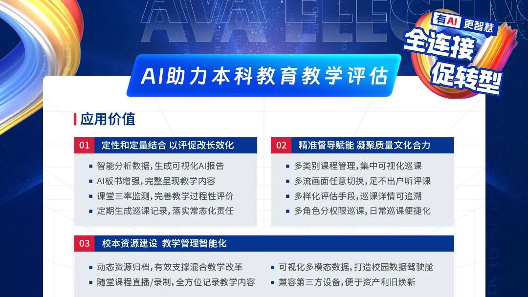 攜手多所高校！奧威亞AI助力本科教育教學(xué)審核評估開展